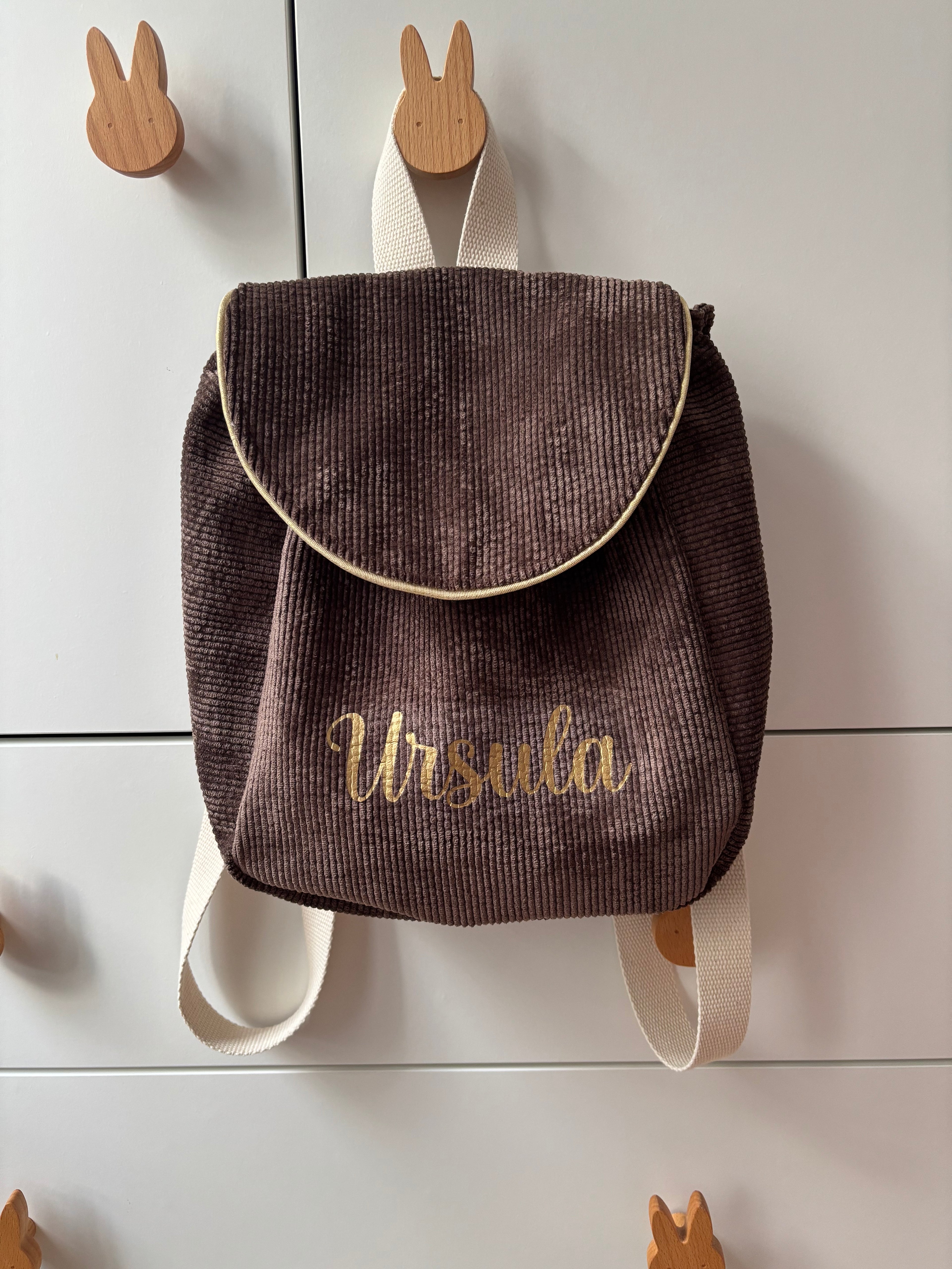 Sac à dos enfant - rabat velours