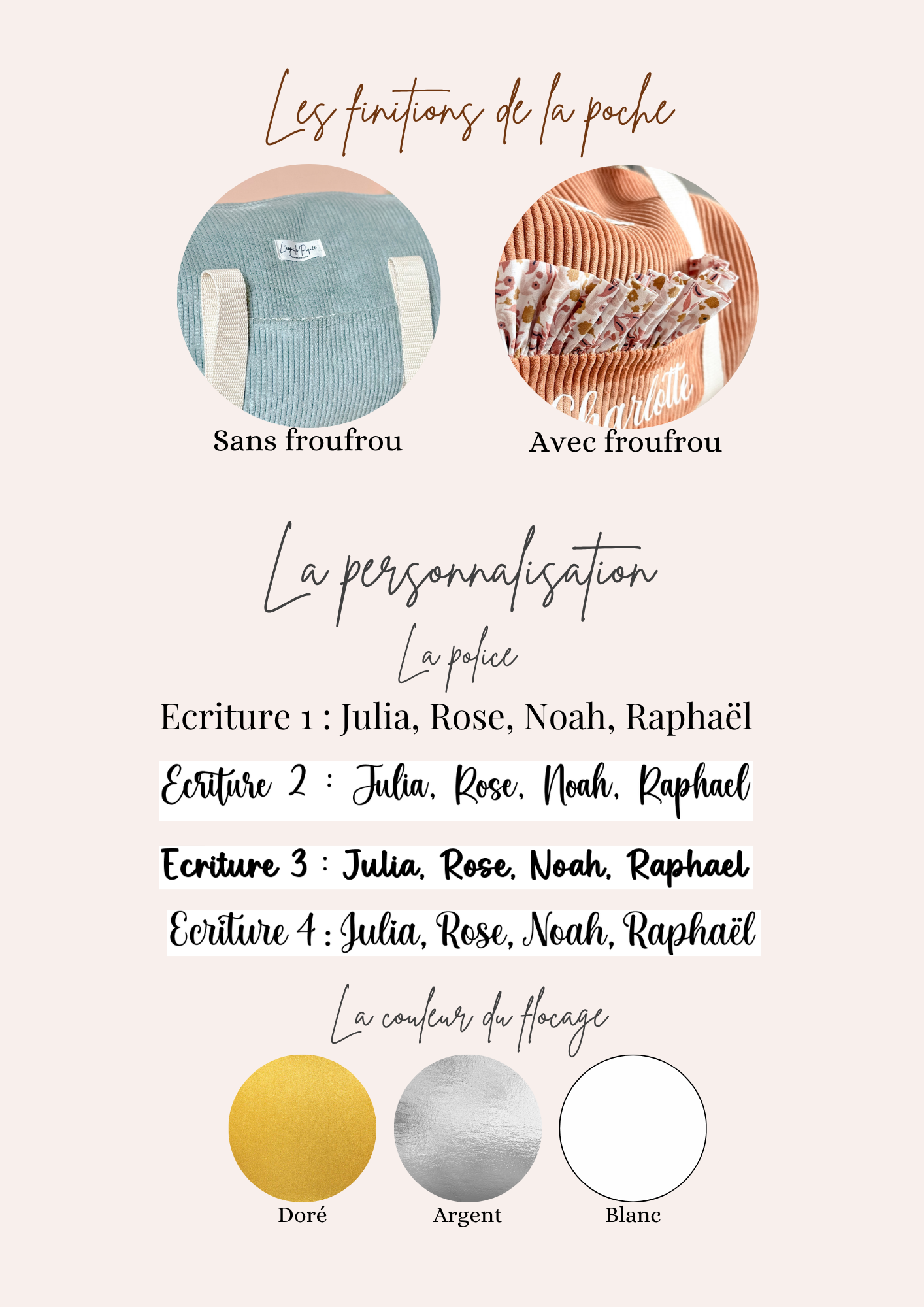 Sac polochon - enfant